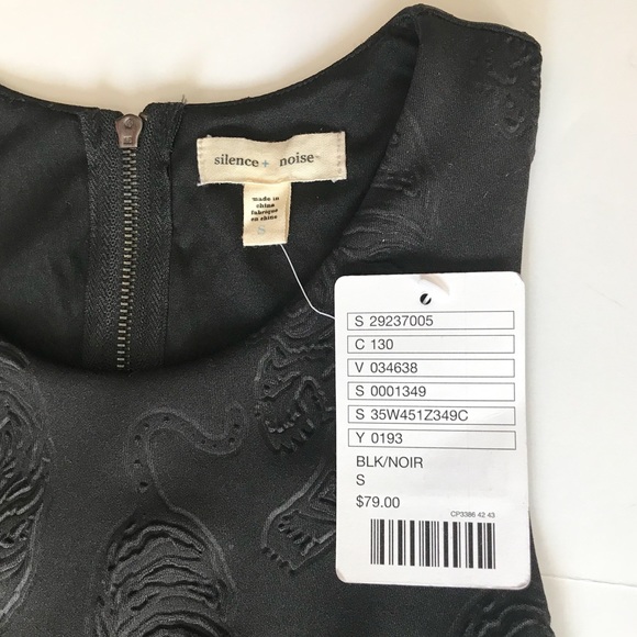 NEW! Silence + Noise High Neck Party Dress - Picture 6 of 8